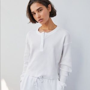 Aritzia TNA Alamo Henley Thermal